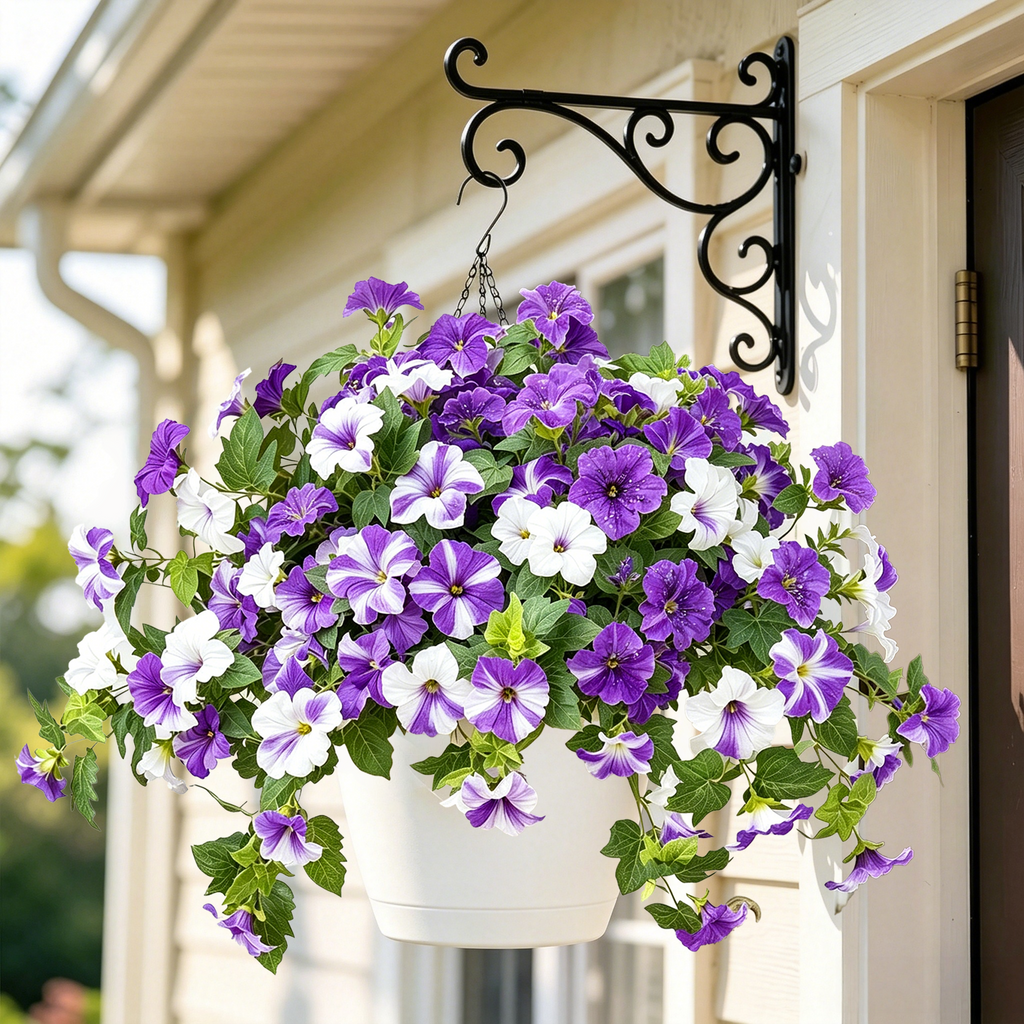 🔥Last Day 50% OFF🔥Spring Faux Petunias Silk Flower UV Resistant No Fade Floral