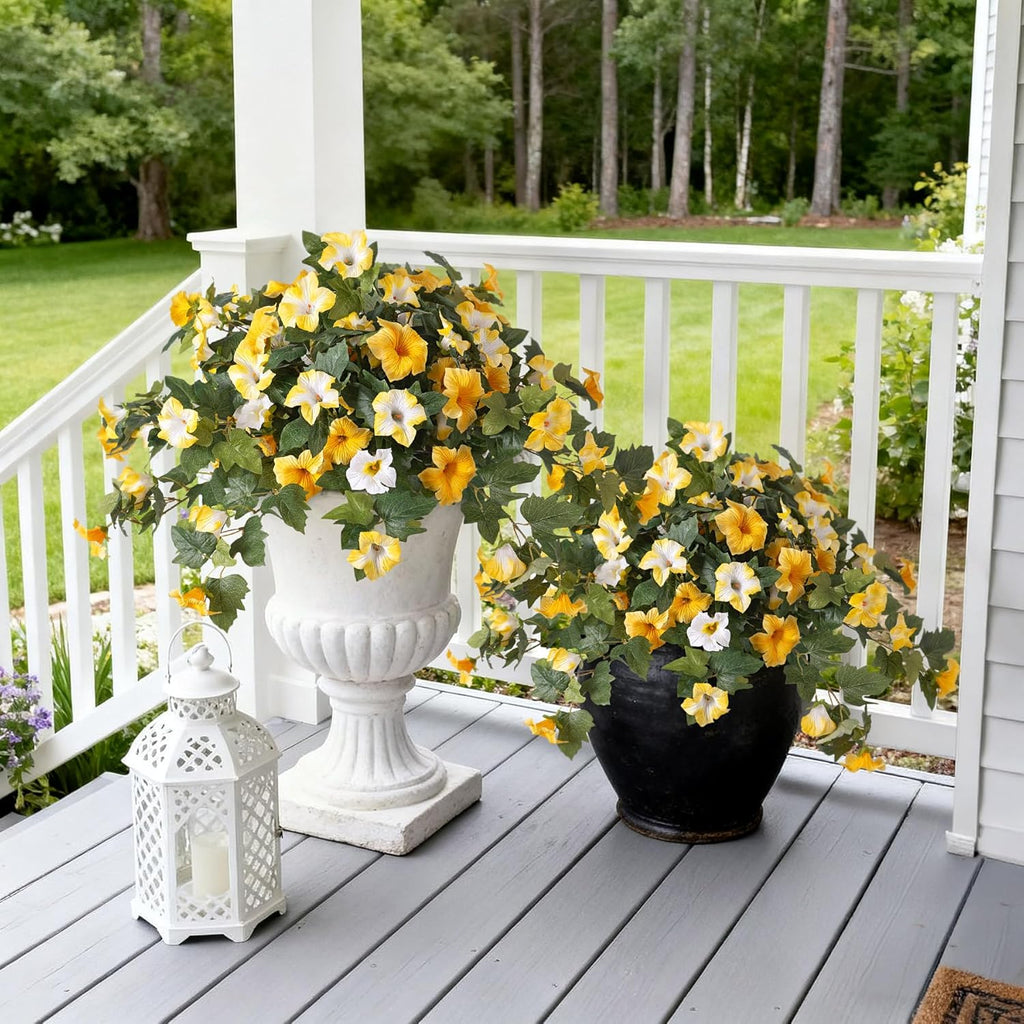 🔥Last Day 50% OFF🔥Spring Faux Petunias Silk Flower UV Resistant No Fade Floral
