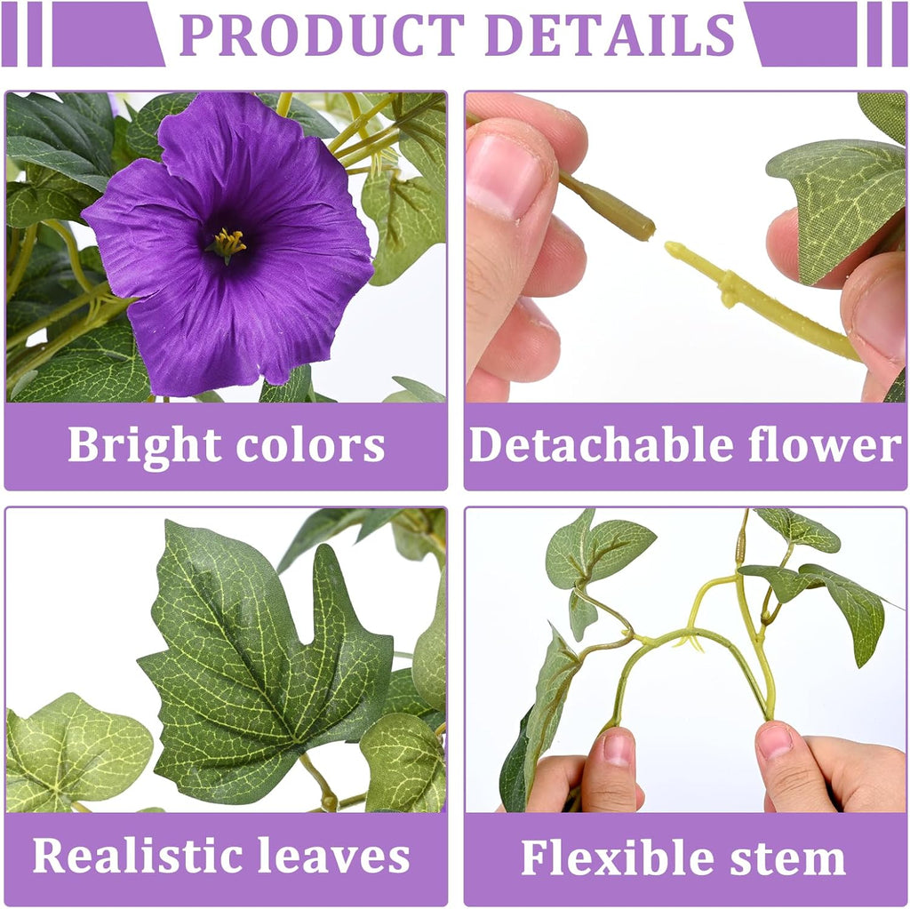 🔥Last Day 50% OFF🔥Spring Faux Petunias Silk Flower UV Resistant No Fade Floral