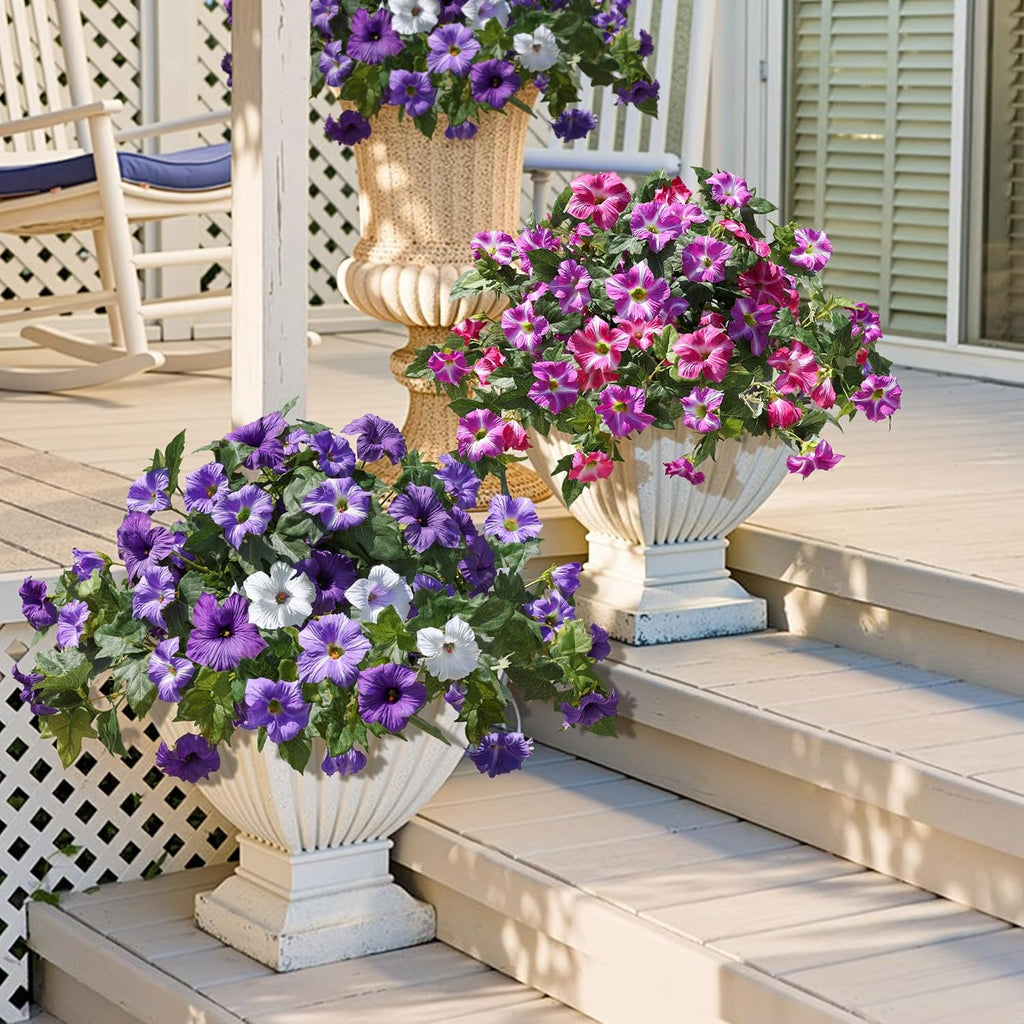 🔥Last Day 50% OFF🔥Spring Faux Petunias Silk Flower UV Resistant No Fade Floral