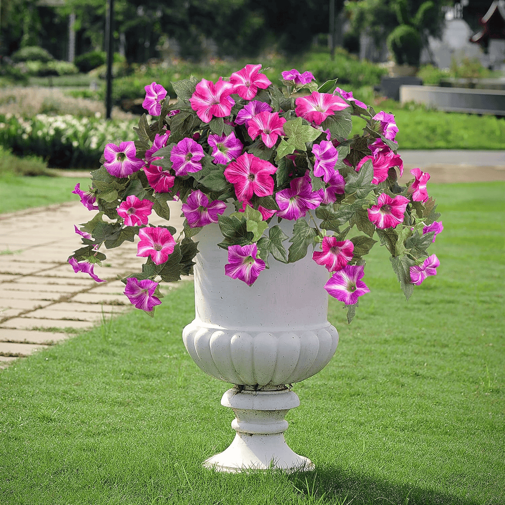 🔥Last Day 50% OFF🔥Spring Faux Petunias Silk Flower UV Resistant No Fade Floral