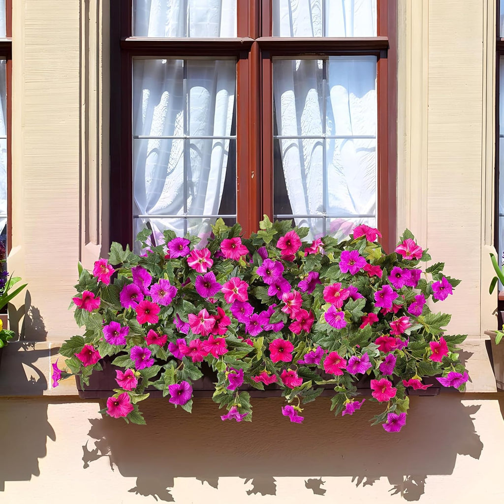 🔥Last Day 50% OFF🔥Spring Faux Petunias Silk Flower UV Resistant No Fade Floral